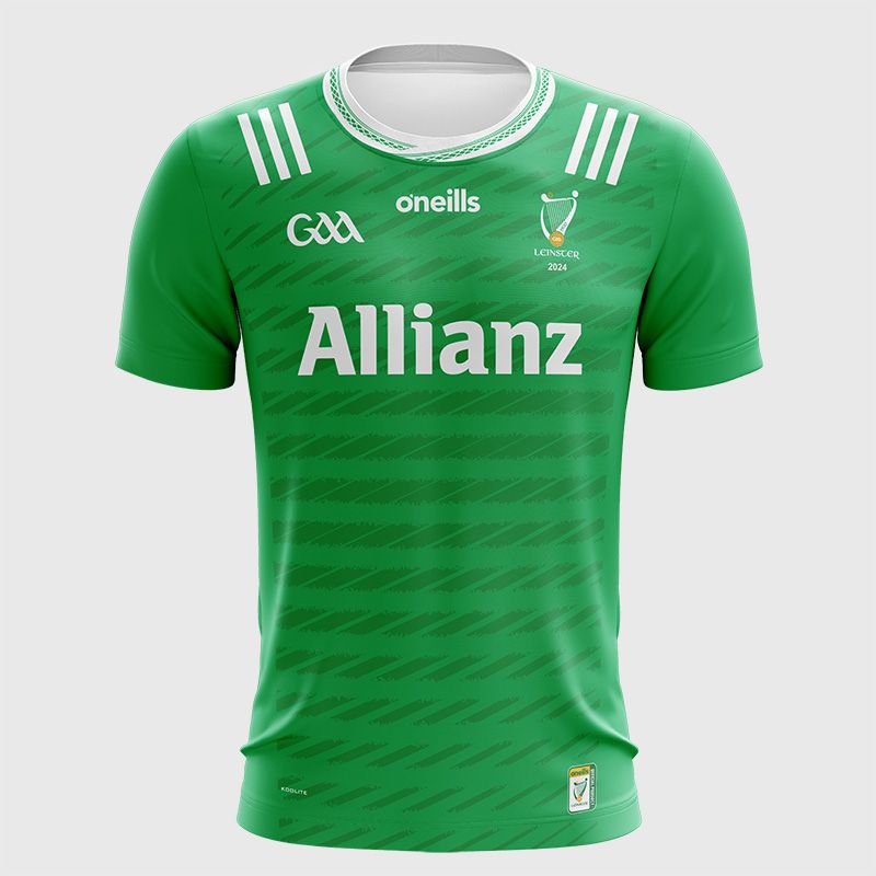 O’Neills Green Leinster GAA Player Fit Jersey 2025 from O’Neills.