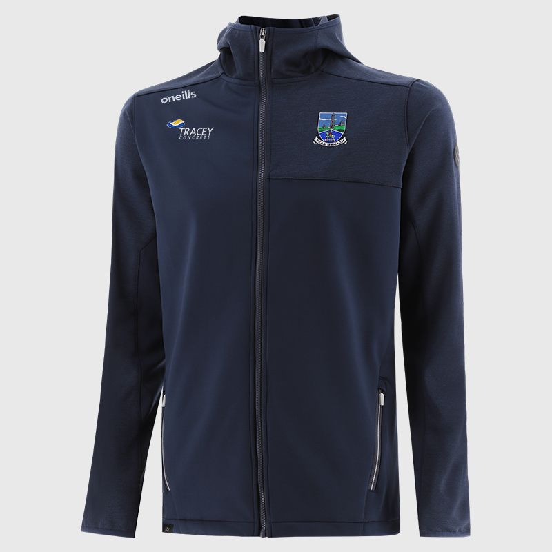 Men's Fermanagh GAA Logan soft shell jacket with hood from O'Neills.