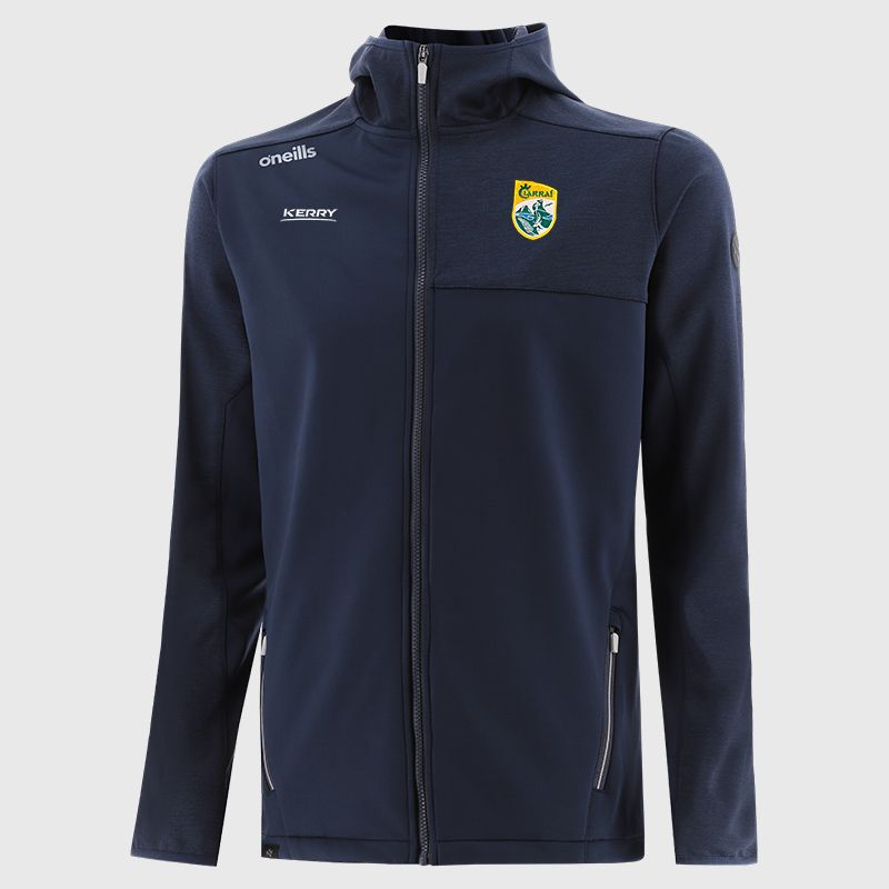 Marine Kerry GAA Men's Logan soft shell jacket with hood from O'Neills.