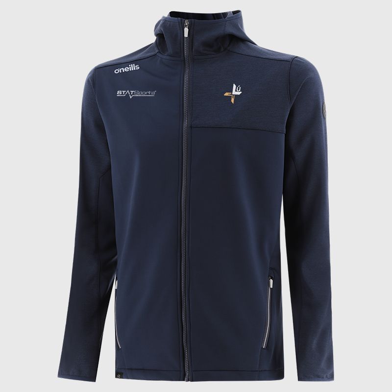 Marine Louth GAA Men's Logan soft shell jacket with hood from O'Neills.