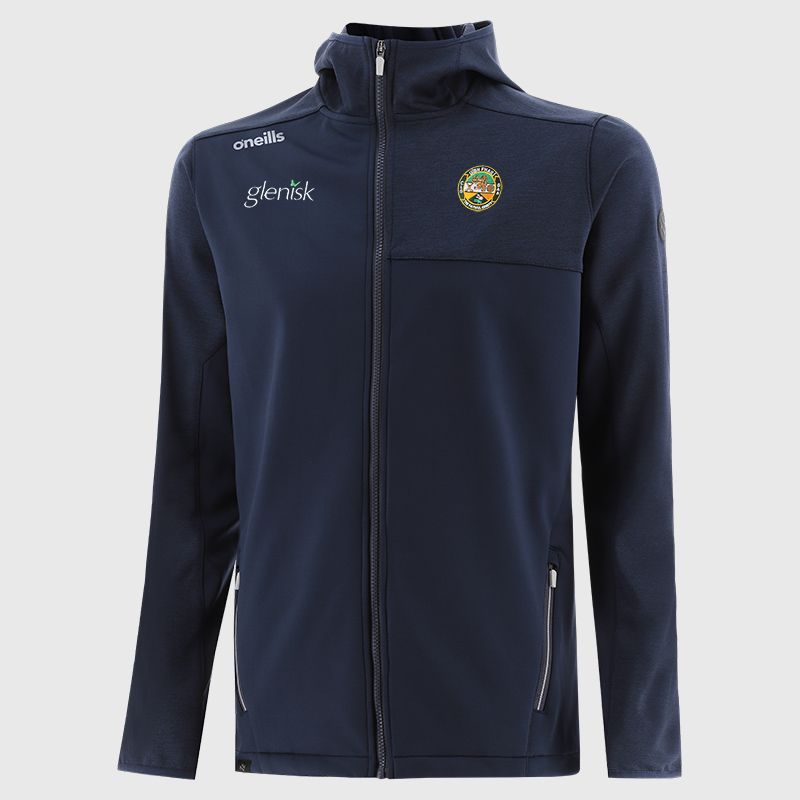 Marine Offaly GAA Men's Logan soft shell jacket with hood from O'Neills.