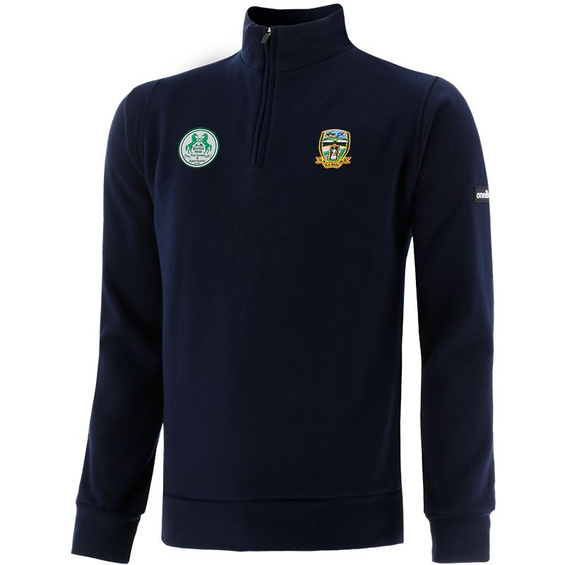 Marine Meath GAA Breaker Half Zip Fleece with two open side pockets and county crest by O’Neills.