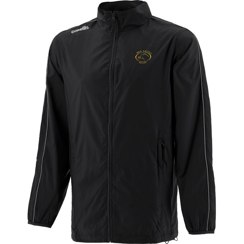 Mid Argyll RFC Kids' Typhoon Lightweight Rain Jacket