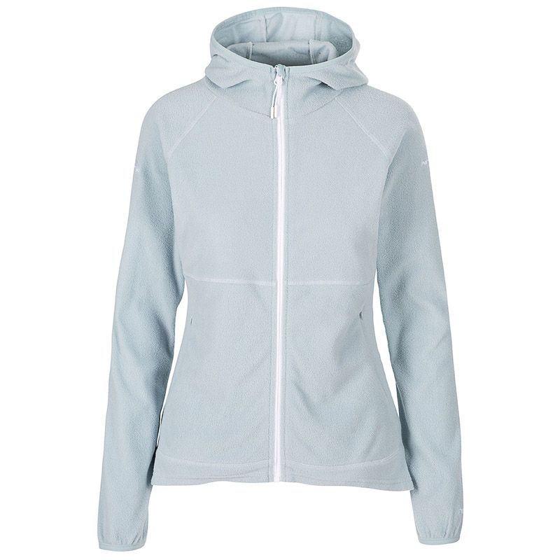 Light Blue Trespass Women's Fleece AT100 Mollo with Microfleece Hooded Fleece from O'Neills.