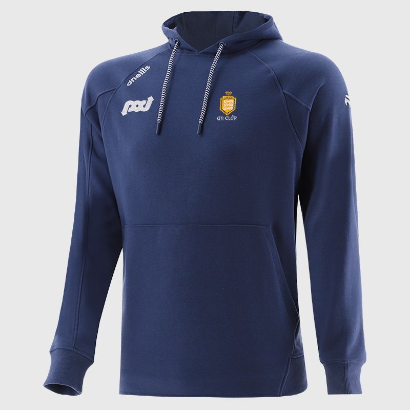 Clare GAA Men's Momentum Fleece Pullover Hoodie Navy from O’Neills Sportswear