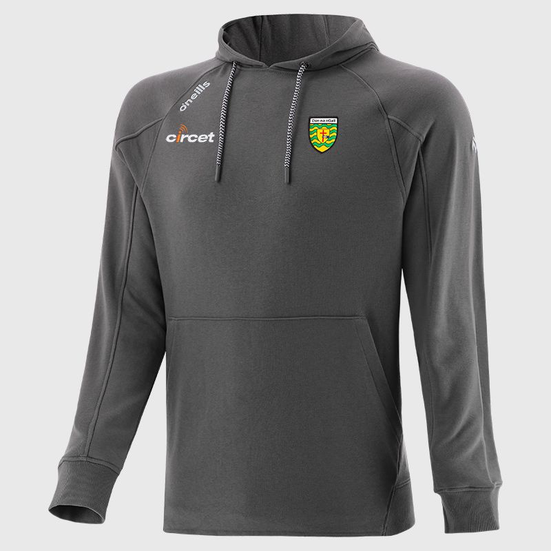 Donegal GAA Men's Momentum Fleece Pullover Hoodie Grey from O’Neills Sportswear
