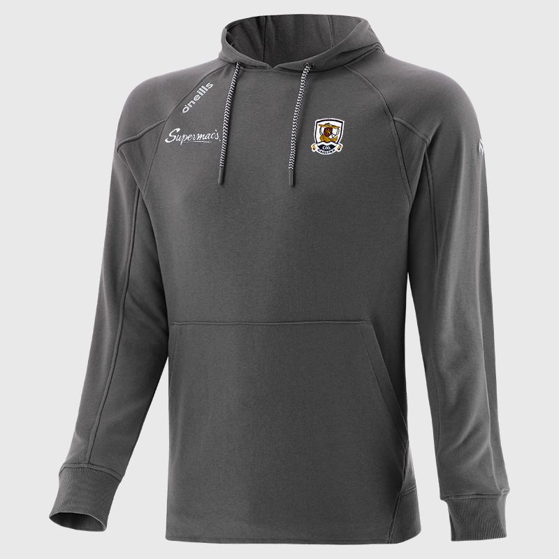 Galway GAA Men's Momentum Fleece Pullover Hoodie Grey from O’Neills Sportswear