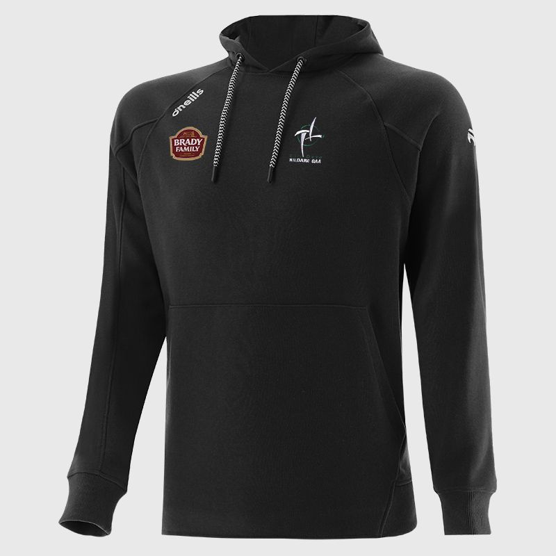 Kildare GAA Men's Momentum Fleece Pullover Hoodie Black from O’Neills Sportswear