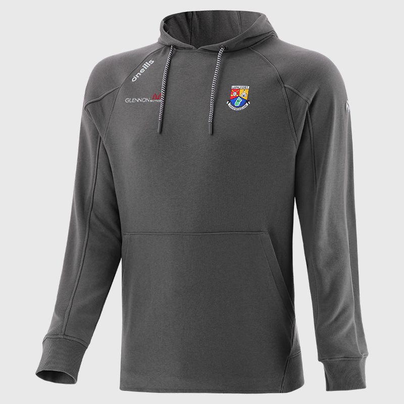 Longford GAA Men's Momentum Fleece Pullover Hoodie Dark Grey from O’Neills Sportswear