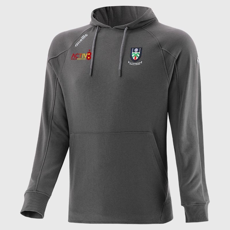 Monaghan GAA Men's Momentum Fleece Pullover Hoodie Dark Grey from O’Neills Sportswear