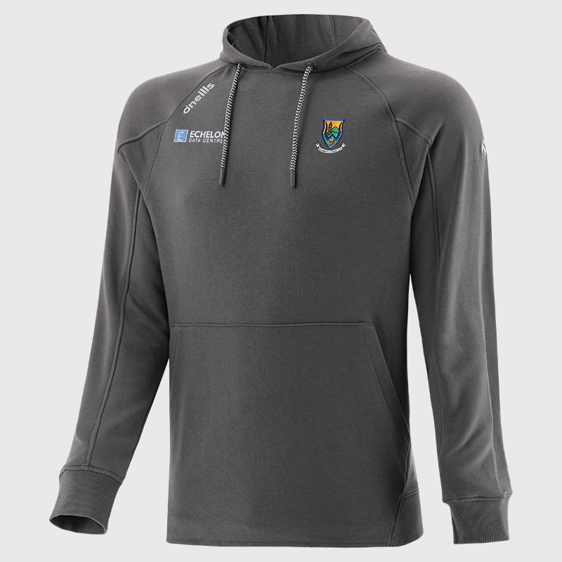 Wicklow GAA Men's Momentum Fleece Pullover Hoodie Grey from O’Neills Sportswear
