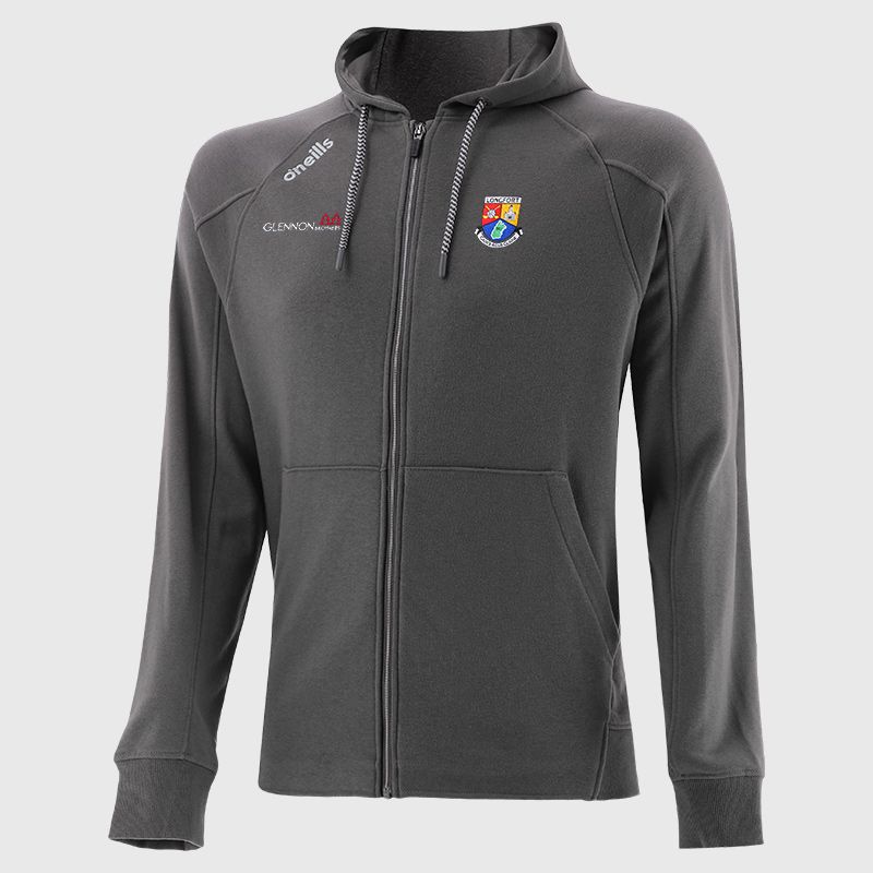 Longford GAA Men's Momentum Fleece Full Zip Hoodie Grey from O’Neills Sportswear