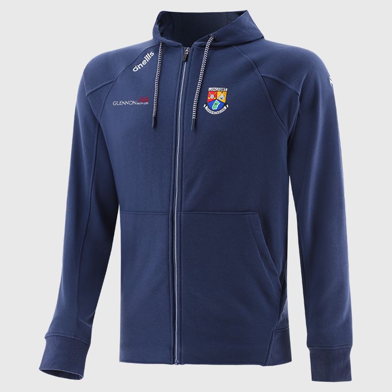Longford GAA Men's Momentum Fleece Full Zip Hoodie Navy from O’Neills Sportswear