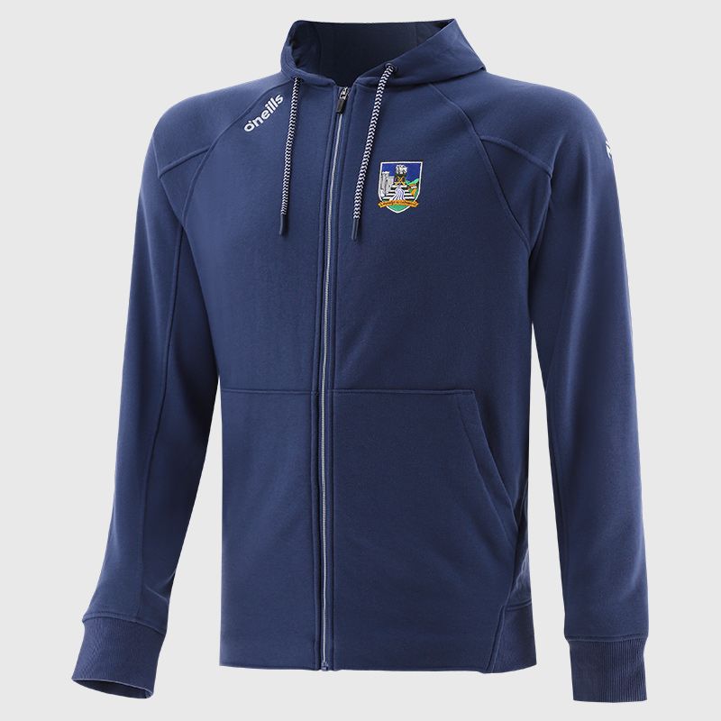 Limerick GAA Men's Momentum Fleece Full Zip Hoodie Marine from O’Neills Sportswear