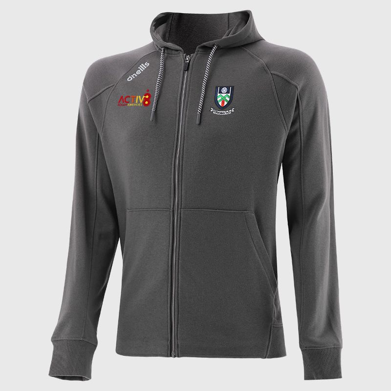 Monaghan GAA Men's Momentum Fleece Full Zip Hoodie Grey from O’Neills Sportswear