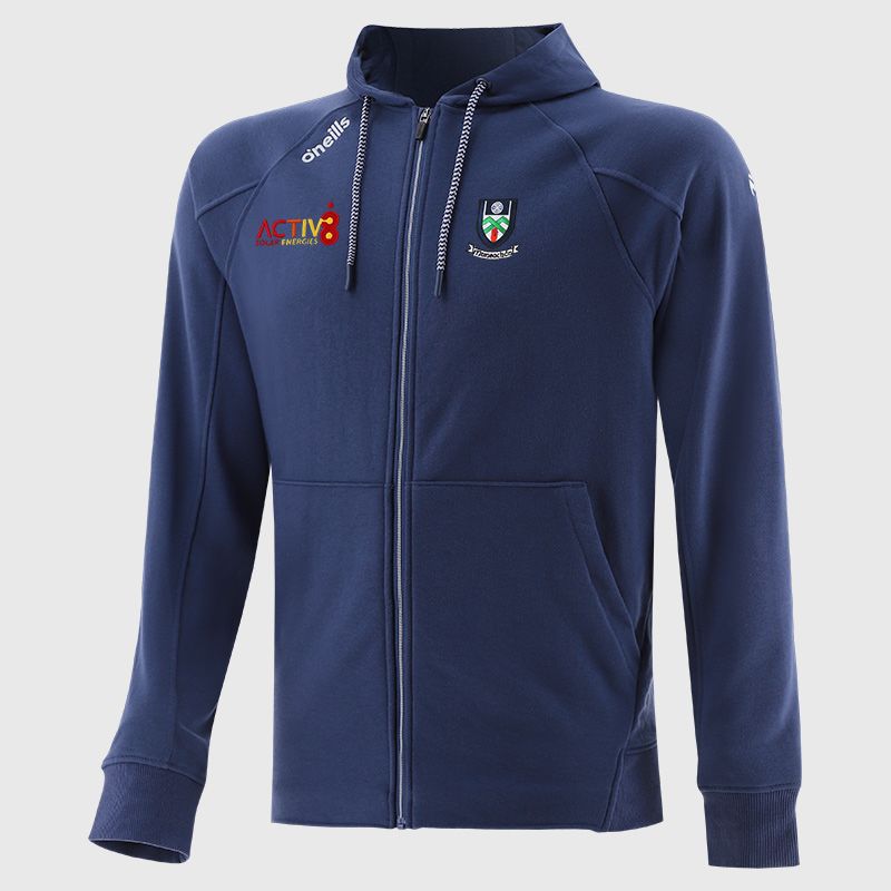 Monaghan GAA Men's Momentum Fleece Full Zip Hoodie Navy from O’Neills Sportswear