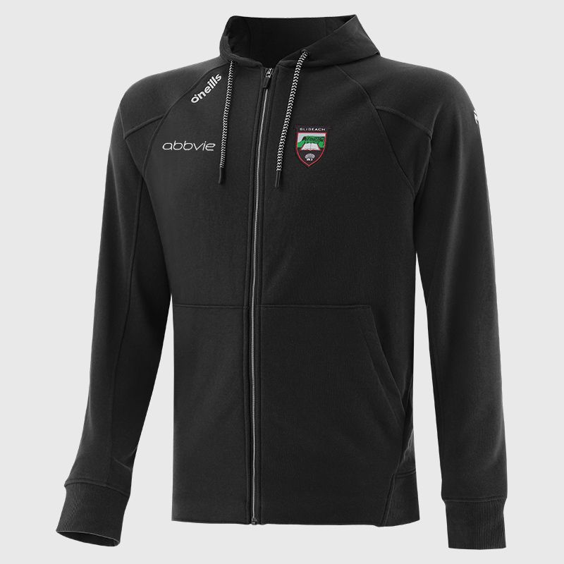 Sligo GAA Men's Momentum Fleece Full Zip Hoodie Black from O’Neills Sportswear