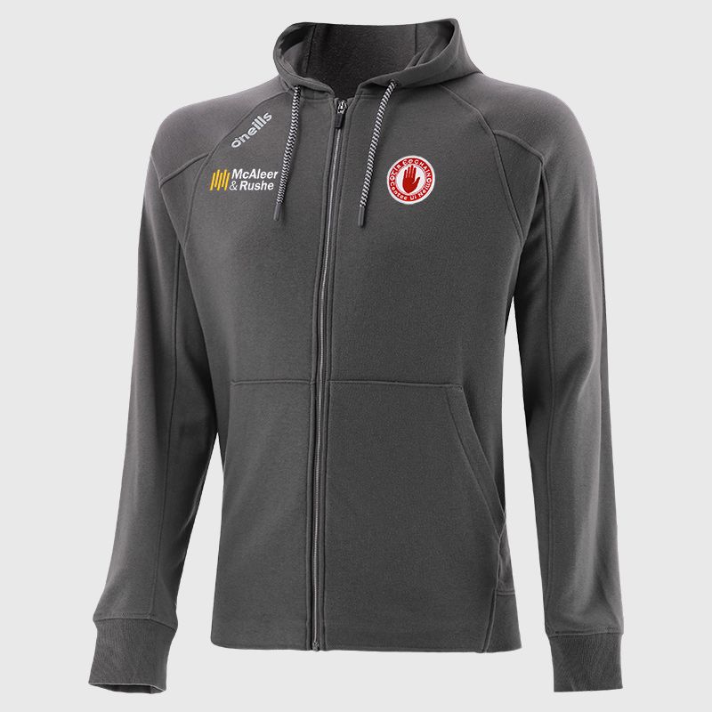 Tyrone GAA Men's Momentum Fleece Full Zip Hoodie Grey from O’Neills Sportswear