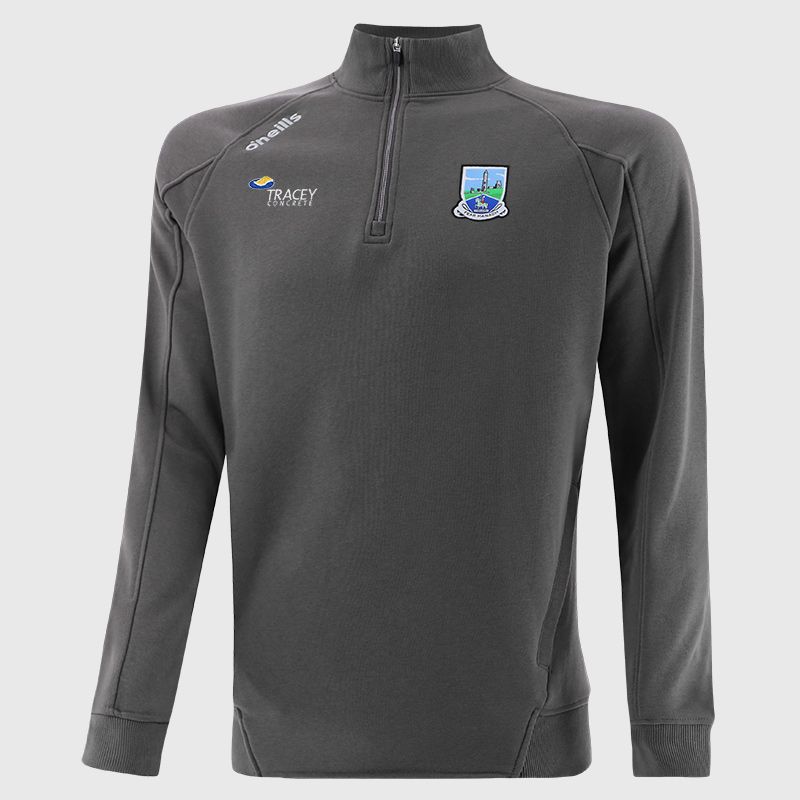 Fermanagh GAA Men's Momentum Half Zip Fleece Top Dark Grey from O’Neills Sportswear