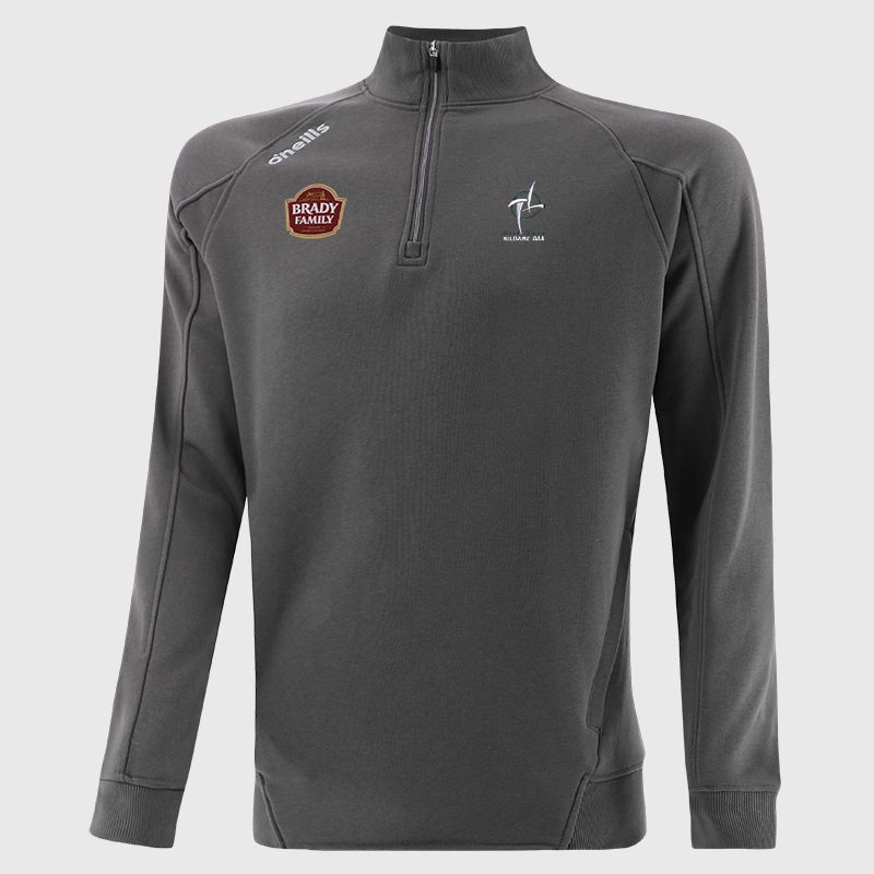 Kildare GAA Men's Momentum Half Zip Fleece Top Dark Grey from O’Neills Sportswear