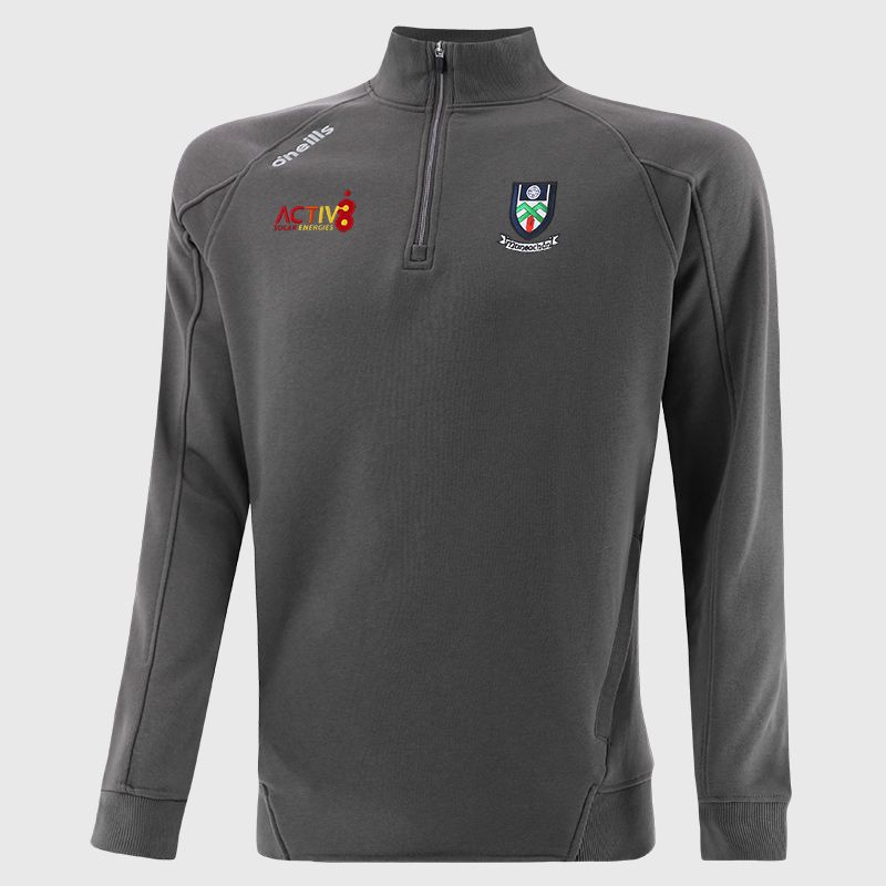 Monaghan GAA Men's Momentum Half Zip Fleece Top Dark Grey from O’Neills Sportswear