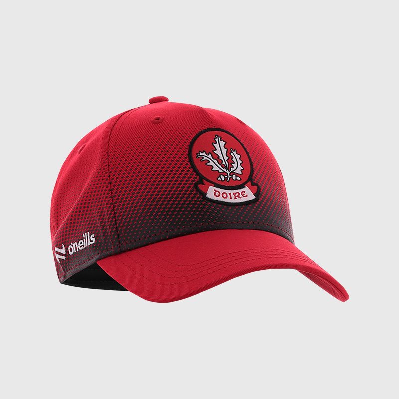 Red Derry GAA Morgan Baseball Cap from O’Neills Sportswear complete with county crest!