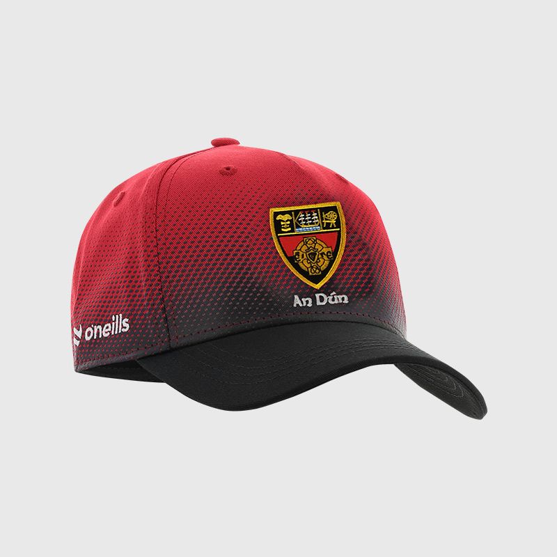 Red Down GAA Kids' Morgan Baseball Cap from O’Neills Sportswear complete with county crest!