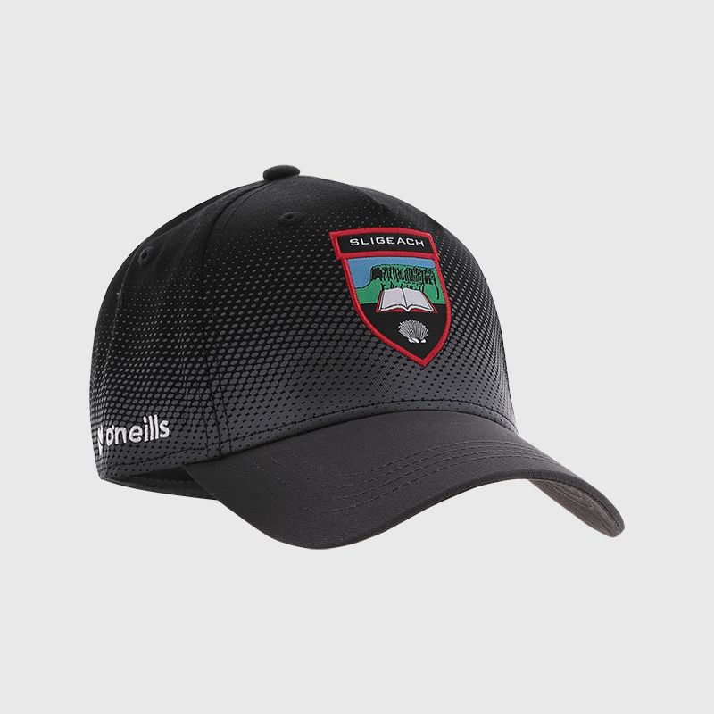 Black Sligo GAA Morgan Baseball Cap from O’Neills Sportswear complete with county crest!