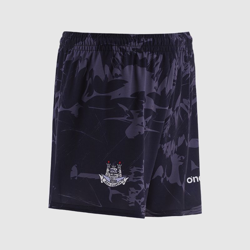 Navy Dublin GAA Kids' Training Shorts by O’Neills.