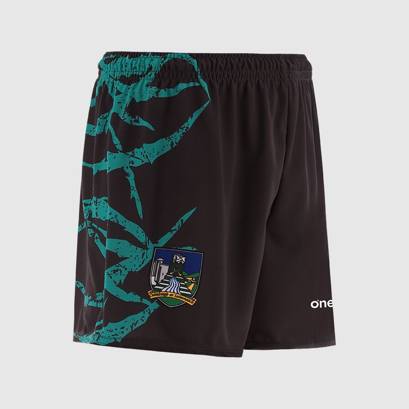 Dark Grey Limerick GAA Kids' Training Shorts by O’Neills.