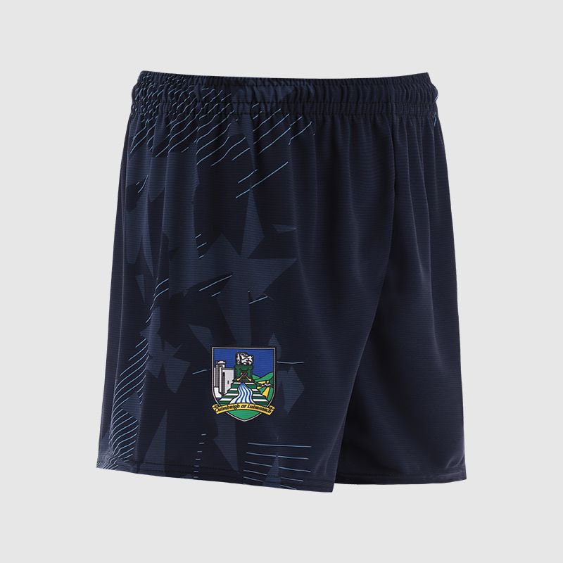 Navy Limerick GAA Kids' Training Shorts by O’Neills.