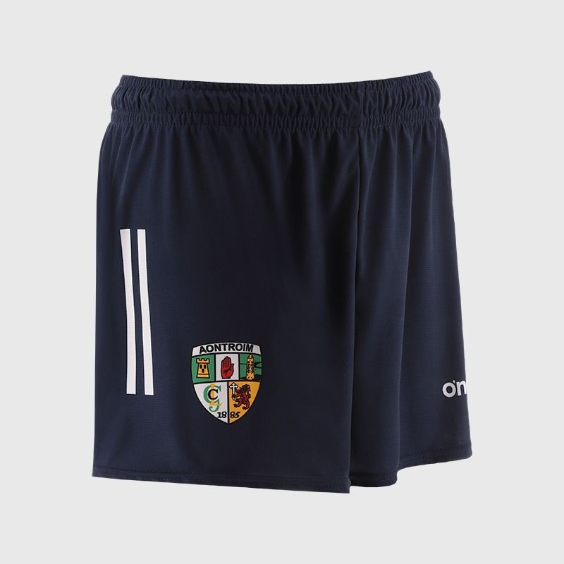 Navy Antrim GAA Training Shorts by O’Neills.