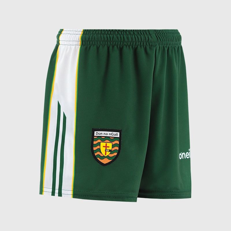 O'Neills Donegal GAA Kids' 2 Stripe Goalkeeper Shorts 2026