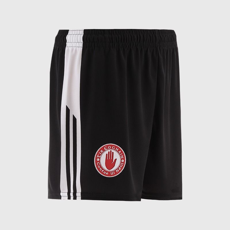 Black Tyrone GAA Goalkeeper Shorts by O’Neills.