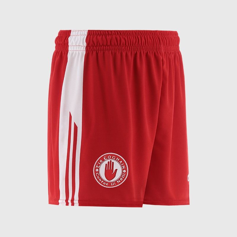 Red Tyrone GAA Men's Home Shorts by O’Neills.
