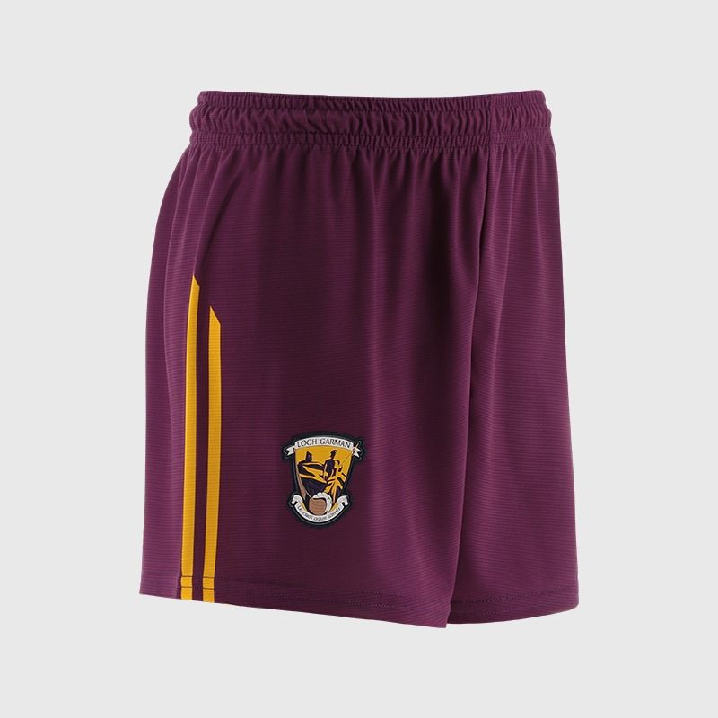 Purple Wexford GAA Kids' Goalkeeper Shorts by O’Neills.