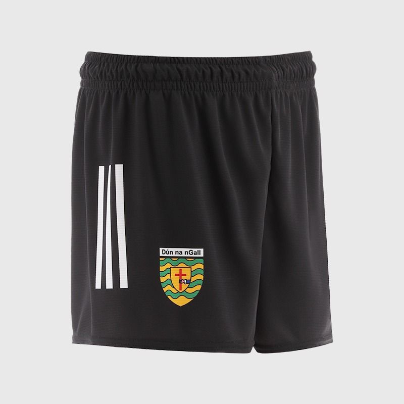 Black Donegal GAA Training Shorts by O’Neills.