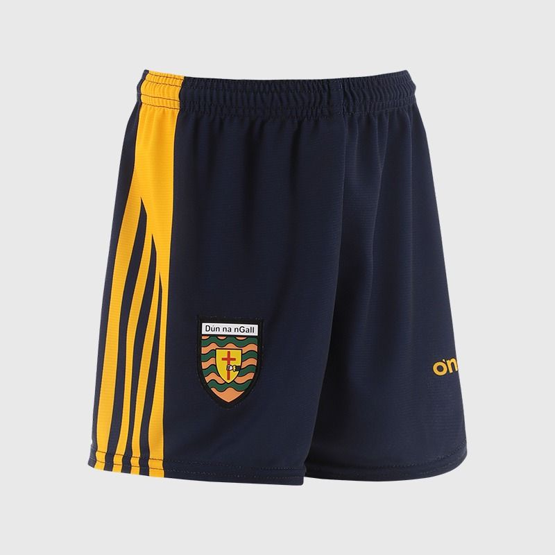 Navy Donegal GAA Kids' Alternative Shorts by O’Neills.