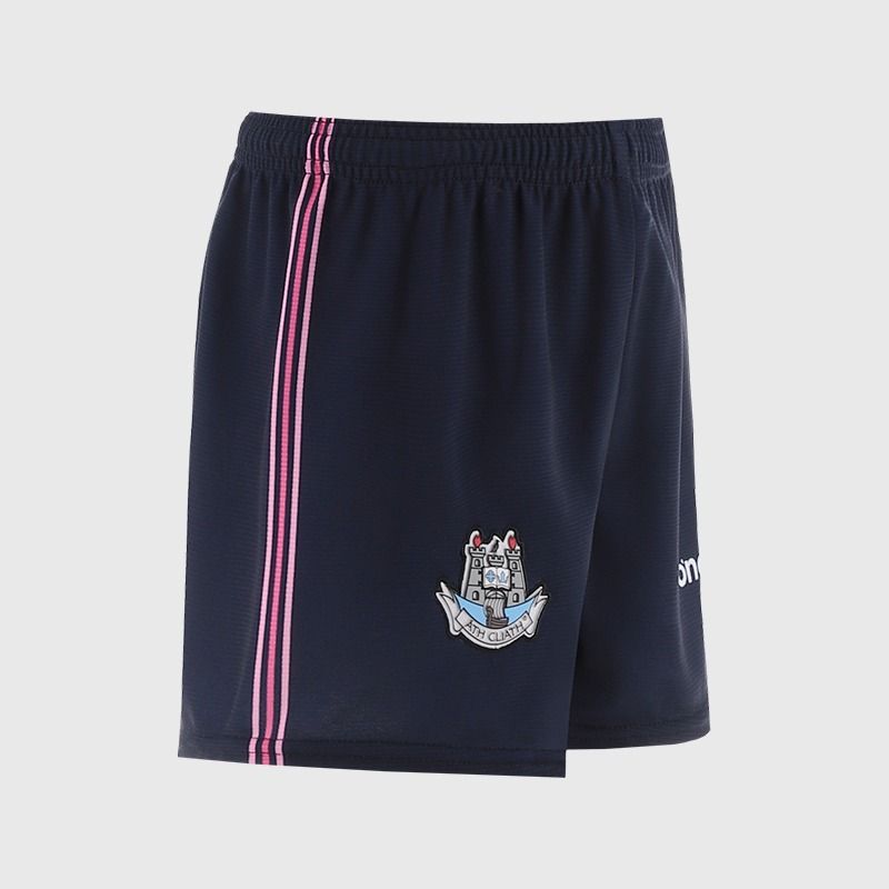 Navy Dublin GAA Kids' Shorts by O’Neills.