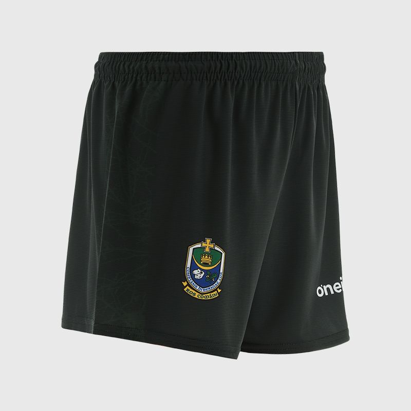 Dark Grey Roscommon GAA Training Shorts 2025 from O'Neills