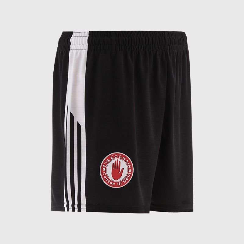 Black Tyrone GAA Goalkeeper Shorts by O’Neills.