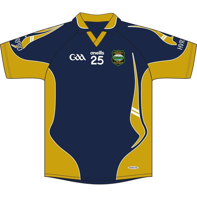 blue and gold jersey