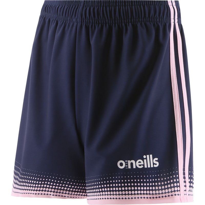 Kids' Nelson shorts with pink stripes and a modern pink design from O'Neills