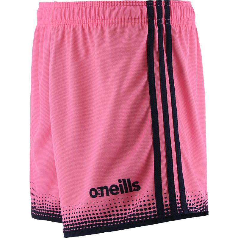 Pink and Marine Nelson GAA shorts by O’Neills