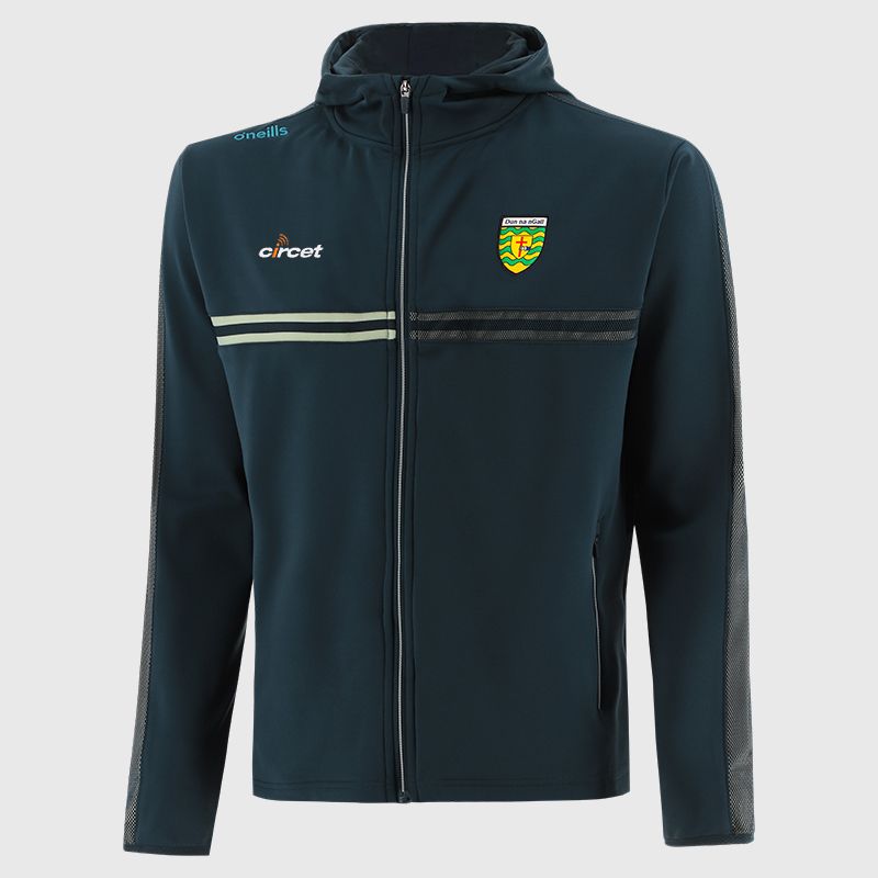 Kids' Donegal GAA Nepal Tech Fleece Full Zip Hoodie Marine from O’Neills.