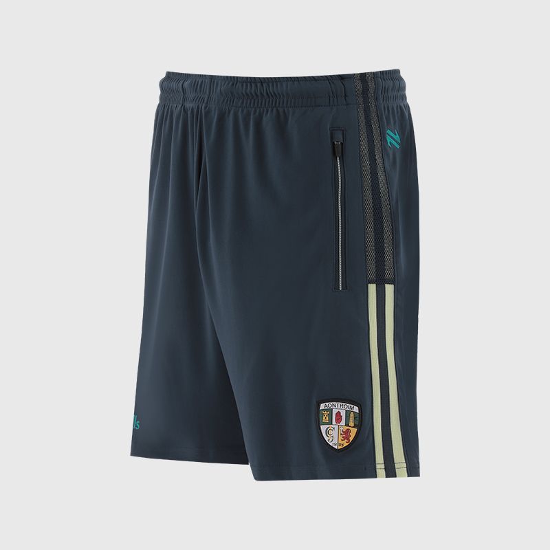 Antrim GAA Men's Nepal Shorts Marine from O’Neills