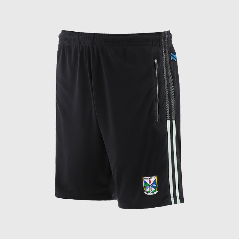 Cavan GAA Kids' Nepal Shorts Black from O’Neills