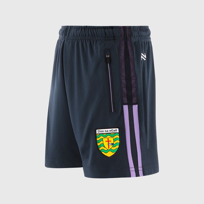 Navy Donegal GAA Kids' Nepal Shorts from O’Neills