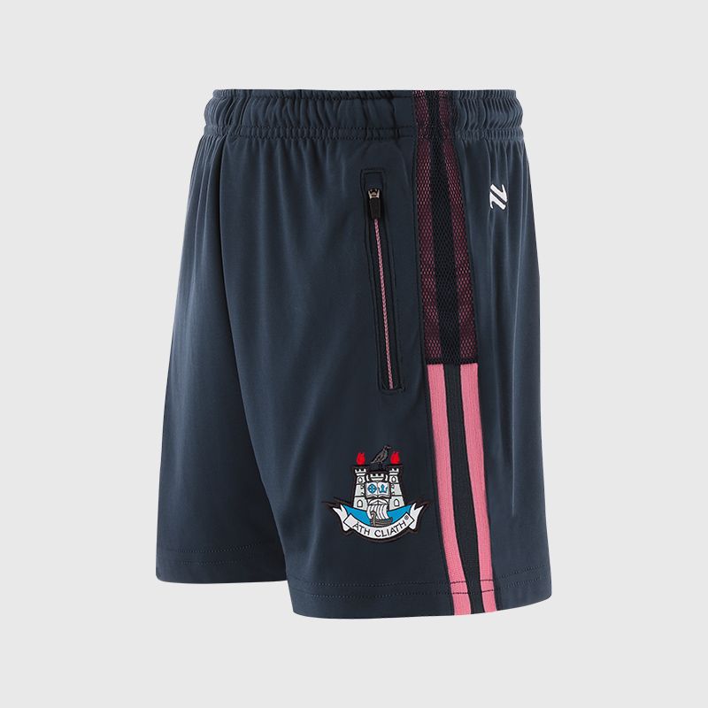 Navy Dublin GAA Kids' Nepal Shorts from O’Neills