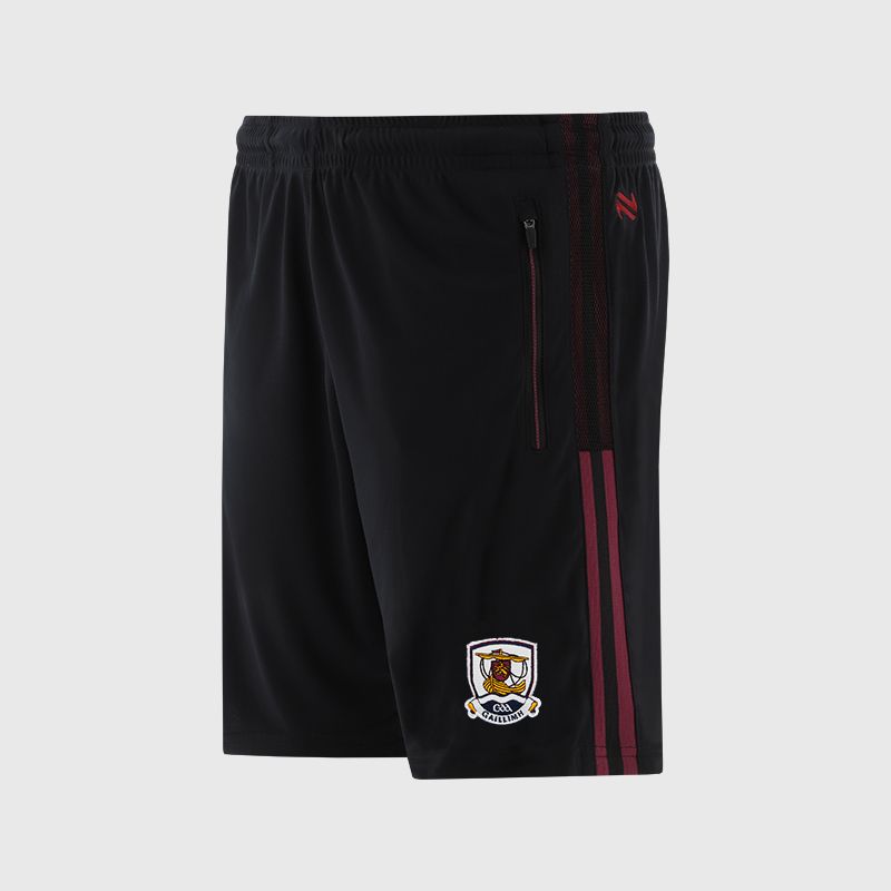 Galway GAA Kids' Nepal Shorts Black from O’Neills